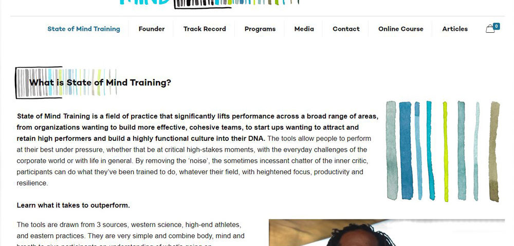 state of mind sydney mind training website by 8web